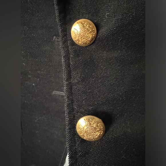 Banana Republic (not factory) black corduroy blazer size 8 - Picture 5 of 10